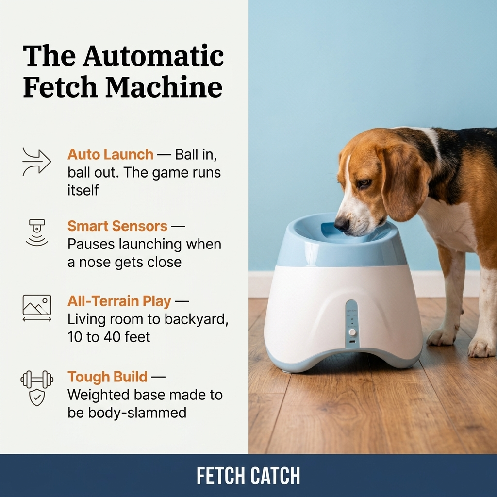 Fetch Catch™ Ball Launcher